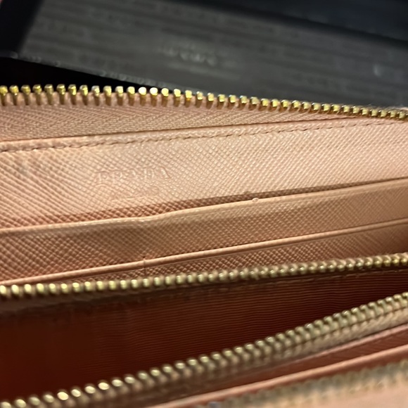 Authentic Prada long zip around bow wallet - Picture 5 of 15